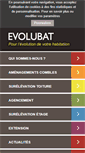 Mobile Screenshot of evolubat.fr